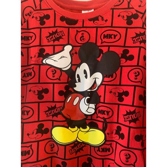 DISNEY Girl’s Junior Retro Mickey Mouse Sweatshirt / Size: XL 15-17 - Picture 6 of 6